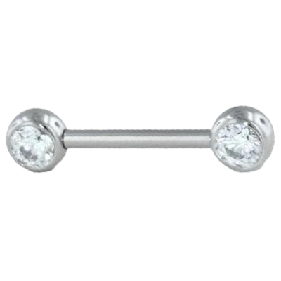 NeoMetal Gem/Opal Nipple Bar