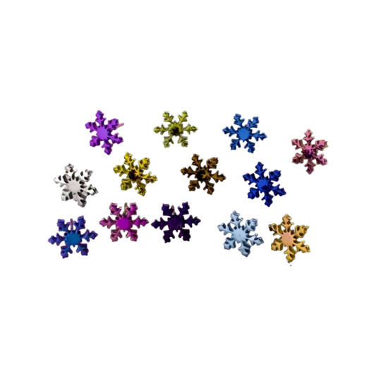 Titanium Snowflake Threadless Attachment